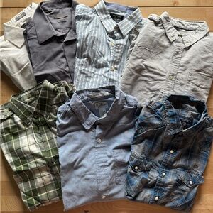 Men's Business Casual Button Down Shirts